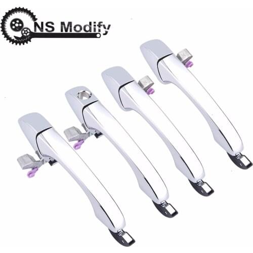 NS Modify For Chrysler 300C Chrome Outer Exterior Door Handle Front rear Outer Handle Covers Car Styling