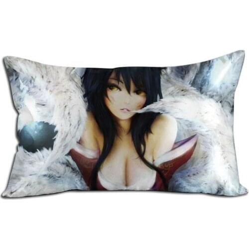 Hobby Express Ahri Anime Waifu Dakimakura Rectangle 40 x 70 cm Pillow Cover GZF50