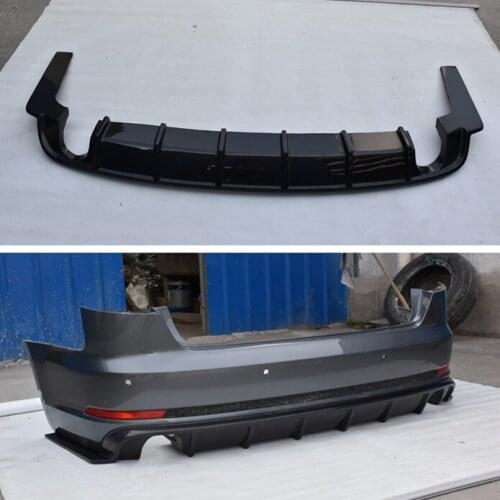 Suitable for Models 17-19 Are Audi A4 Carbon Fiber, and A4l Changed Into Rear Spoiler Lip of
