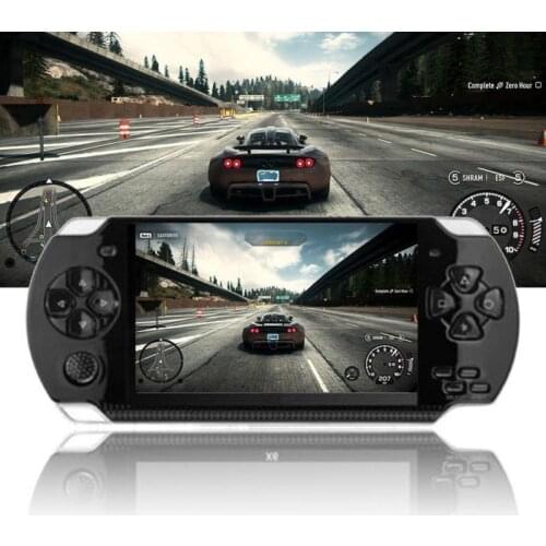 Handheld Game Console 4.3 inch 8G Easy Operation screen MP3 MP4 MP5 player support for psp game,camera,video,e-book