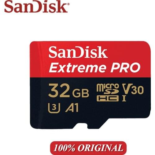 Original SanDisk Pro U3 micro SD Card 32GB Memory Card 64GB UHS-I SDHC/SDXC TF cards 100MB/s Class10 With SD Adapter