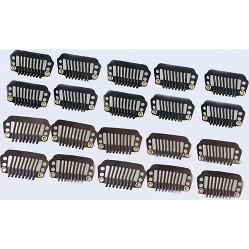10pcs Wig Special Elastic Wig Invisible Hair Clip Fixed Hair Net Clip Hair Styling Tools Curler Hair Clip