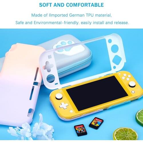 Hard Shell Protective Case Colorful Cute Skin PC Console Cover Back Grip Shell For Nintend Switch Lite Game Host Accessories