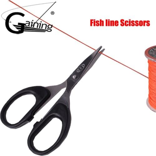 1pcs Stainless Steel Mini Fishing Scissors Line Cutter Outdoor Portable Fishing Tools Fishing Tackle