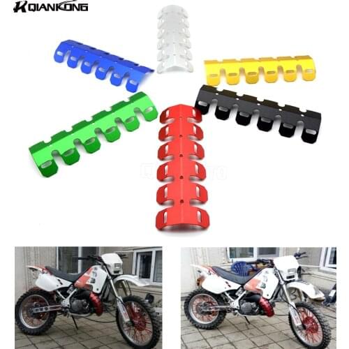 2018 Motorcycle Exhaust Muffler Pipe Heat Shield Cover Guard for SX 125 250 For KAWASAKI klx 250 KLX450R kx 85 for suzuki