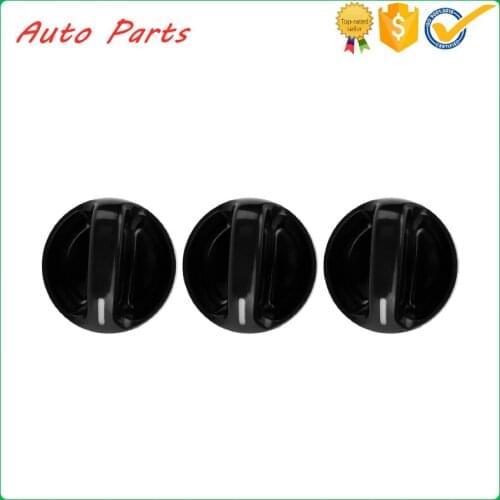 3pcs Car Air-Condition Control Panel Switch Knob Plastic for Toyota Tundra 2000 2001 2002 2003 2004 2005 2006