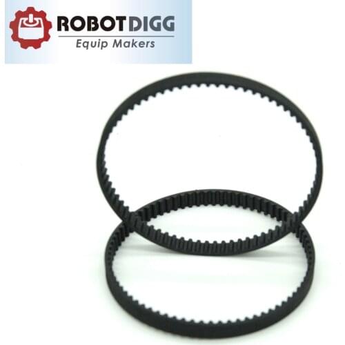 5pcs/lot, 2GT Endless Timing Belt, 162mm Length, 81 Teeth, 9mm Width, 162-2GT-9