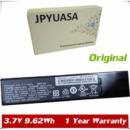 7XINbox 3.7V 2600mAh 9.62Wh Original 82-176890-01 Laptop Battery For ZEBRA BTRY-DS81EABOE-00Y 82-176890-01 71-176890-01 02JUN