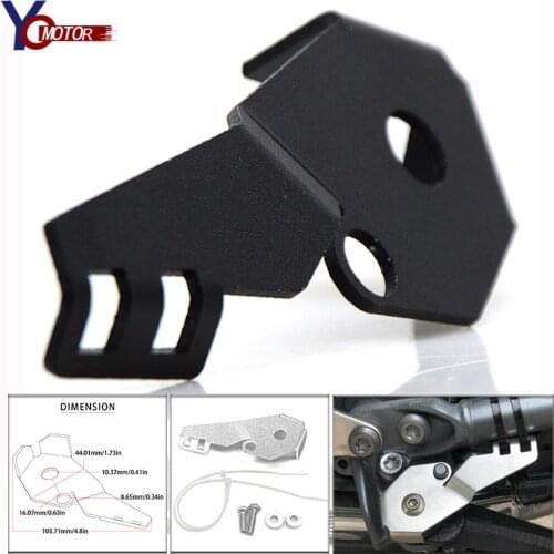 CNC Motorcycle Side Stand Switch Protector Guard Cover Cap For BMW R 1200 GS 1200GS R1200GS LC Adventure 2014-2017 2016 2015