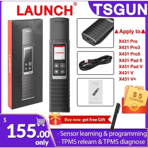 Launch X431 TSGUN 2021 New Diagnostic Tool TPMS Tire Pressure Monitoring Inspection Tools Sensor Work With X431-V/V+/PRO3S