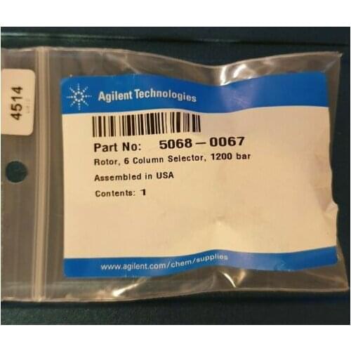 For Agilent 5068-0067 Rotor 6-column Selector Valve 1200 Bar