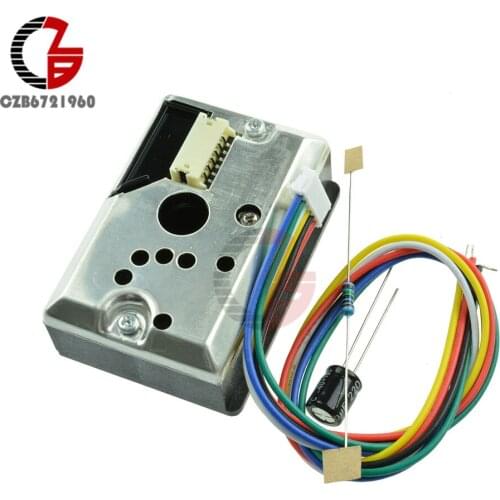 GP2Y1014AU0F Compact Optical Dust Sensor Compatible GP2Y1010AU0F GP2Y1010AUOF Smoke Particle Sensor With Cable