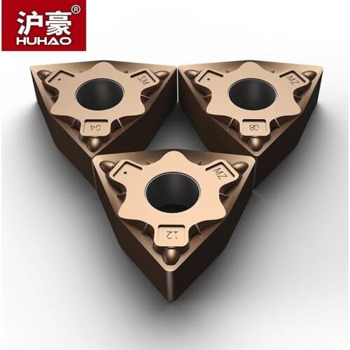 HUHAO 1 pc CNC Blade Machine Clamp Cutter Outer Round Peach-shaped Cutter Head Turning Tool Carbide Boring Tool Accessories