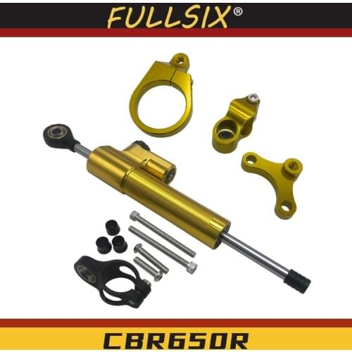 Motorcycle Steering Stabilizer Damper Bracket Mount For HONDA CBR650R cbr650r mechanical vibration damping shock absorber