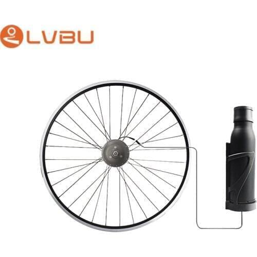 Lvbu Wheel 16-29 Inch 700CC Wheel 250W-500W BLDC Gear Motor By20D Ebike Kit With Batttery One Piece