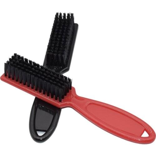 Plastic Handle Hairdressing Soft Hair Cleaning Brush Barber Neck Duster Broken Hair Remove Comb Hair Styling Tools Comb
