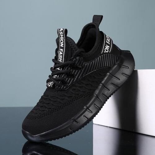 Sport Kids Sneakers Boys Casual Shoes For Children Sneakers Girls Shoes Breathable Mesh Running Trainers Lace-up Footwear 2021