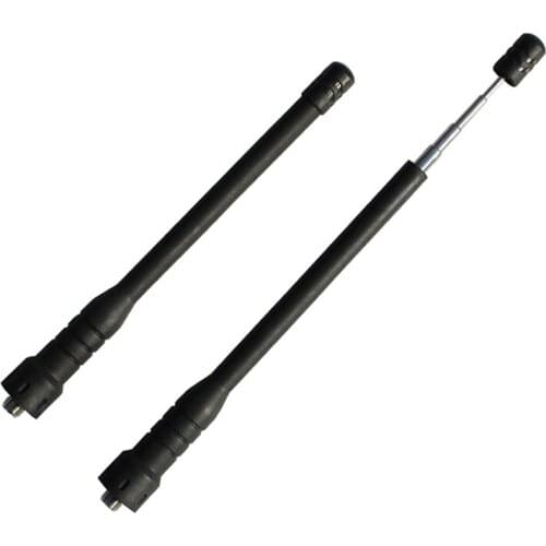 5 X Telescope Ham Two Way Radio Antenna SMA Female UHF VHF Dual Band For BaoFeng UV-5R,TYT,WouXun For Kenwood Walkie Talke