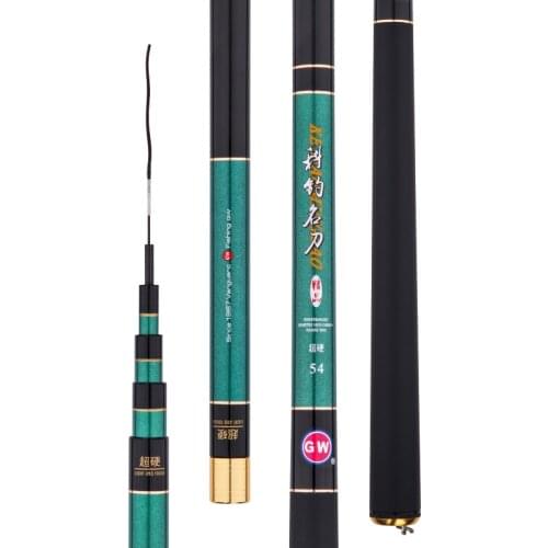 3.6m/3.9m/4.5m/5.4m/ 6.3m/7.2m Taiwan Fishing Rod Carbon Fiber Carp Wedkarstwo Olta Spinning Cane Fishing Tackle Vara De Pesca