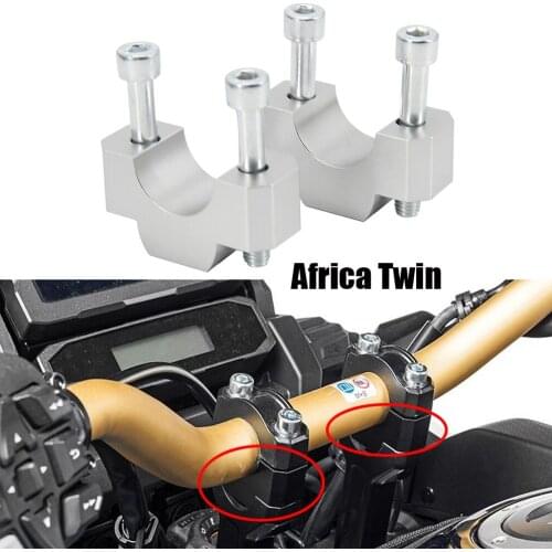 For HONDA CRF 1100L CRF 1100 L Africa Twin Adventure Sports CRF1100L Motorcycle Handle Bar Riser Clamp Extend Handlebar