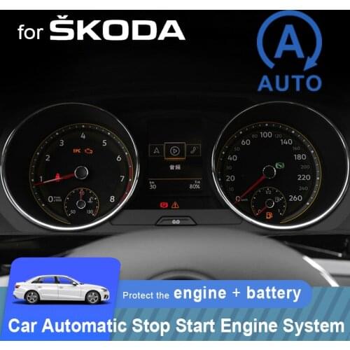 For Skoda Kodiaq 2016-2020 Car Smart Stop Canceller Automatic Stop Start Engine System Eliminator Device Control Sensor Plug
