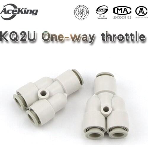 KQ2U SMC type quick connector Y-type tee KQ2U 04-00/06-00/08-00/10-00/12-00 KQ2U04-00 KQ2U06-00 KQ2U08-00 KQ2U10-00 KQ2U04-06-04