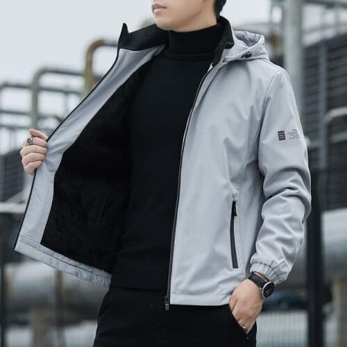 Jacket Men Waterproof Breathable Hooded Casual Spring Autumn Jacket Outwear Windbreaker Tourism Mountain Raincoat Male Clothing