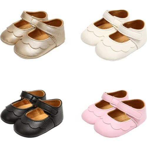 Cute Baby Girl Princess Shoes Soft Sole Anti-Slip Sweet Spring and Autumn Toddler Newborn Girls Shoes