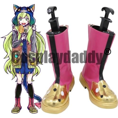 Wolf Game Another Ritsu Kamiki Game Cosplay Shoes Boots C006