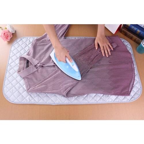 Wholesale 100 pcs/lot Durable Cotton Home Magnetic Ironing Mat pad Free shipping
