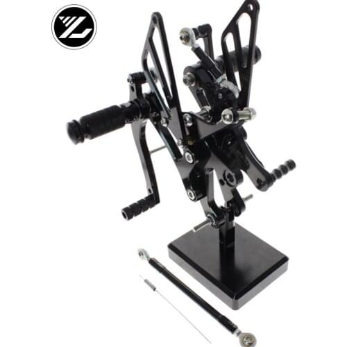 CNC Verstelbare Rearsets Achter Set Motorfiets Footrest Moto Pedaal pedal For Yamaha YZF R6 1999-2002 Voet Peg accessoires