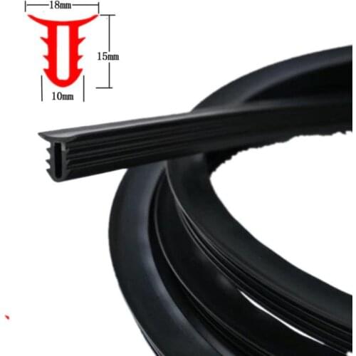 160cm car dashboard sealing strips Rubber soundproofed self-adhesive Windshield Edges Gap Sealing Strips Car Interior