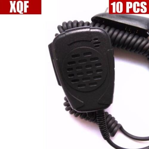 XQF 10PCS Speaker Microphone for Motorola GP328 GP340 HT750 HT1250 HT1550 PRO5150 PTX760 Radio