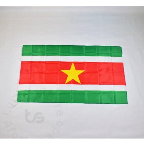 Surinam 90*150cm Suriname flag Banner Hanging Surinam National flag for meet,Parade,party.Hanging,decoration