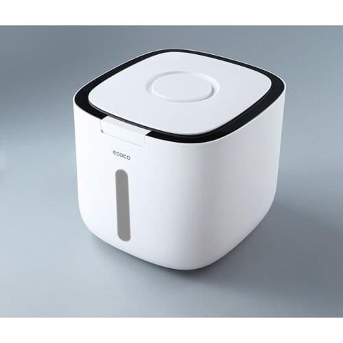 10Kg Rice Storage Box Rice Cylinder Rice Container Food Storage Kitchen Collection Sealed Grain Bucket Cereal Food Storage