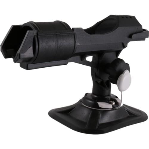360° Adjustable Kayak Fishing Boat Rail Side Flush Mount Rod Rest Kit