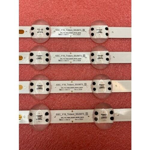 4pcs LED Backlight for LG 50UM7500 50UM7360 50UM7510 50UM7500 50UM7300 50UM7450 50UM7400PLB 50UM7500PSB SSC_Y19_Trident_50UM73