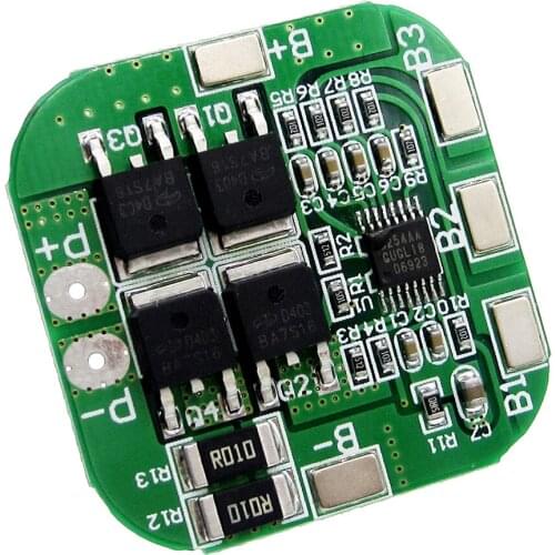 5PCS 4S 4 Cell 14.8V 16.8V 20A Peak Li-ion BMS PCM Battery Protection Board BMS PCM for Lithium LicoO2 Limn2O4 18650 LI Battery