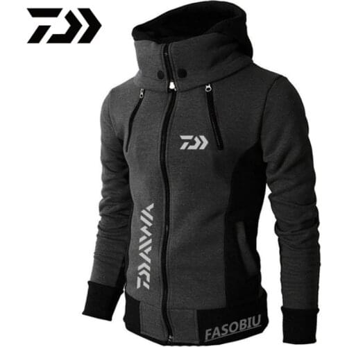 Daiwa Winter Special Rushed Anti Mosquito Roupa Pesca Men Wear Clothes Fishing Clothing Mens Sports Fishing Hoodie jacket 634