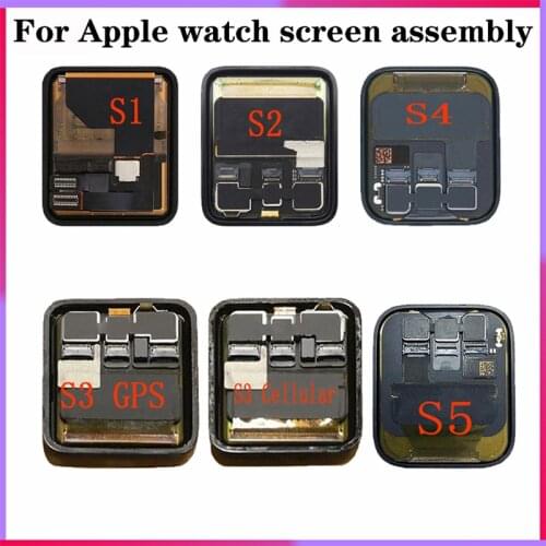 For iwatch Series 4 Series 5 LCD Display Screen For Apple Watch 1 Series 2 LCD Touch Screen For iWatch 3 iWatch 6 Display