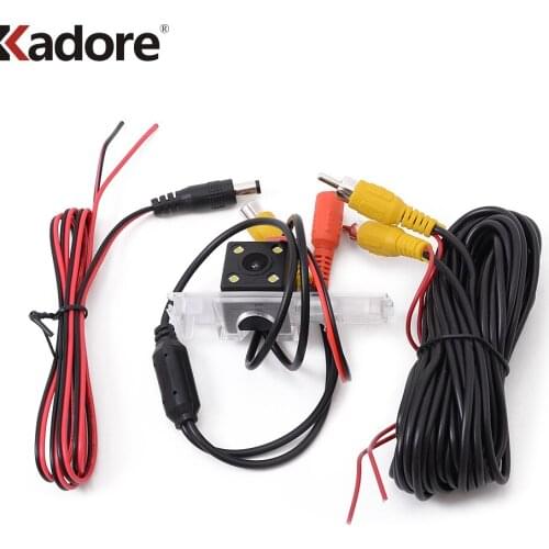 For Volkswagen Polo Hatchback For Jetta For Skoda Octavia Superb Fabia Rapid CCD Car Rear View Camera Backup Parking Camera