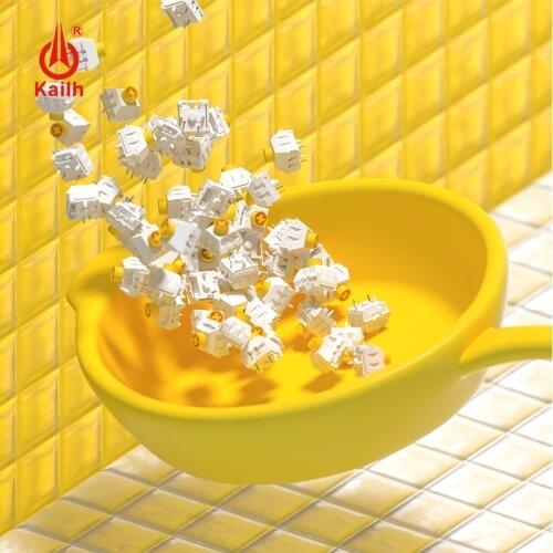 Kailh Silent Switch MASTER BOX Linwar Switches Custom For Mechanical Gaming Keyboard Gold Yellow Mx Switch For GK61 RK84 SK64