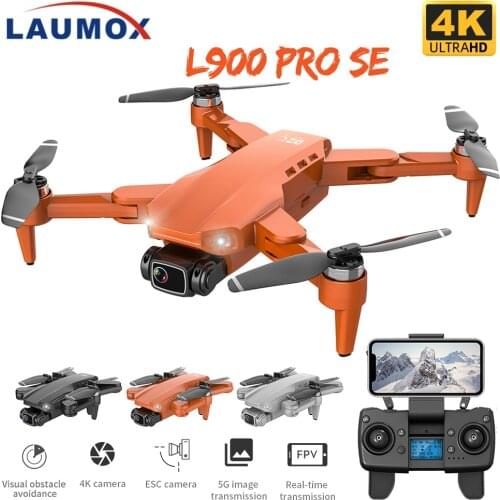 LAUMOX L900 Pro Done 4K Dron with HD Dual Camera 5G GPS FPV Brushless Motor RC Quadcopter Professional Distance 1.2km RC Drone