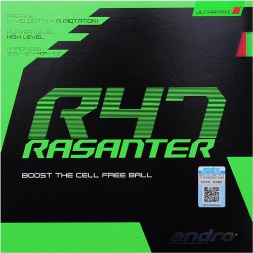 Original Andro Table Tennis Rubber Rasant R42 Pimples In Ping Pong With Sponge Tenis De Mesa