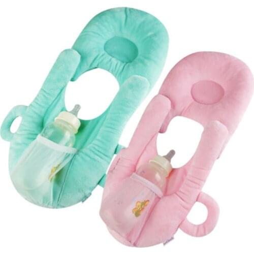 Portable Multifunctional Nursing Breastfeeding Convenient Baby Sitting Learning Pillow Lot Solid