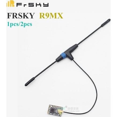 1pcs/2pcs /Original FrSky R9MX with T antenna Enhanced R9MM/R9mini ACCESS OTA Long Range Receiver compatible with R9M firmware