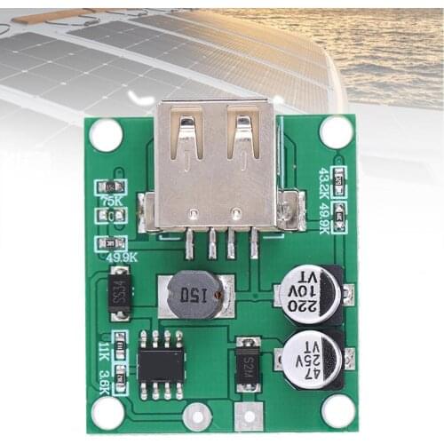Voltage Stabilizer USB Charging Module Dedicated Step-down Circuit Board for Solar Folding Bag