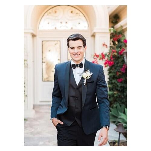 2020 Wedding Groom Mens Suit Terno Masculino Slim Fit Male Suits Costume Homme Wedding Suits For Men (Jacket+Pants +Vest)