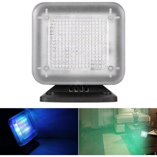 4 Modes LED TV Simulator Fake TV Rotatable USB Anti-Burglar Built-In Light Sensor Home Security Device With Timer Function