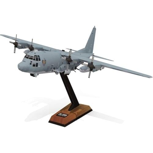 AC-130 Ghost Gunboat Transport Aircraft Papercraft 3D 3D Handmade Drawings Military Aircraft
